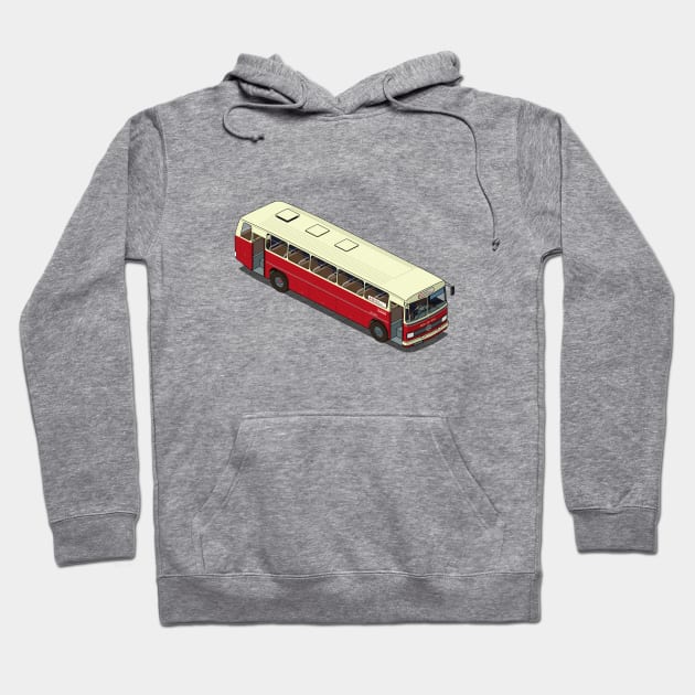 public bus ankara 1985 Hoodie by anilyanik